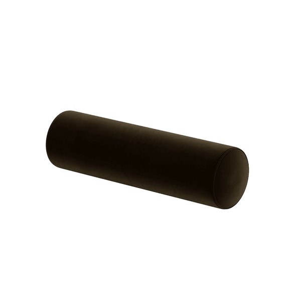 Cilinderkussen op maat in velours - Black - S6014,