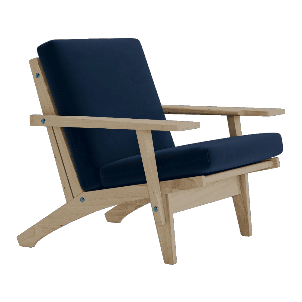 Bild im Vollbild ansehen Kissenset für Wegner GE 370 in Velours