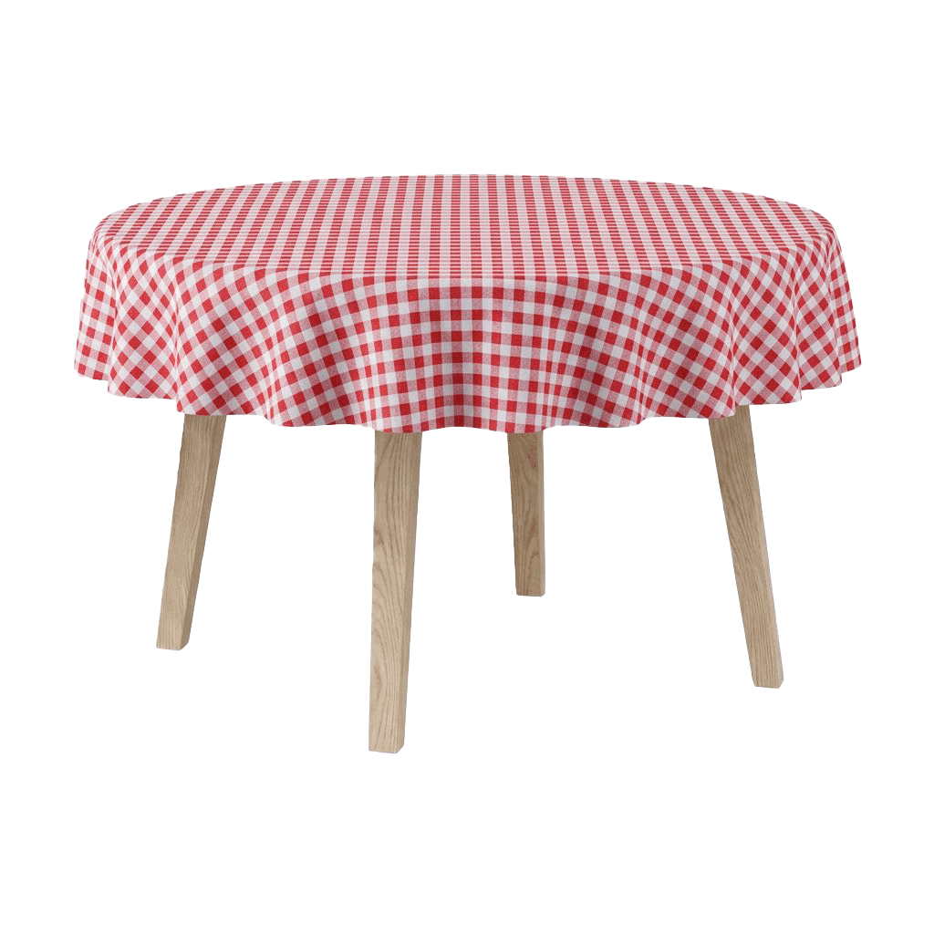 Voir l'image en plein écran Nappe ronde en coton