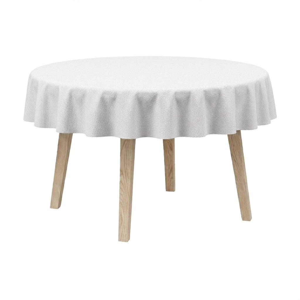 Bild im Vollbild ansehen Runde Tischdecke aus Damast
