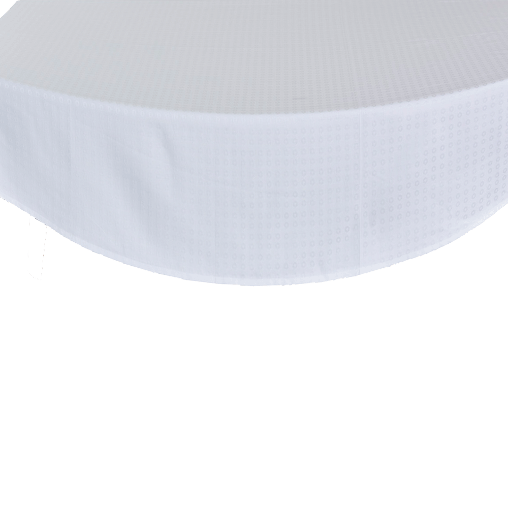 Voir l'image en plein écran Nappe ronde damassée