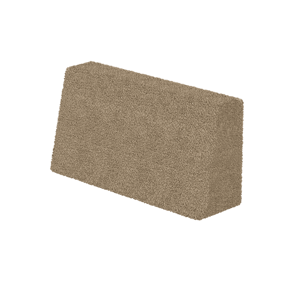 Voir l'image en plein écran Coussin de dossier incliné sur mesure en bouclé