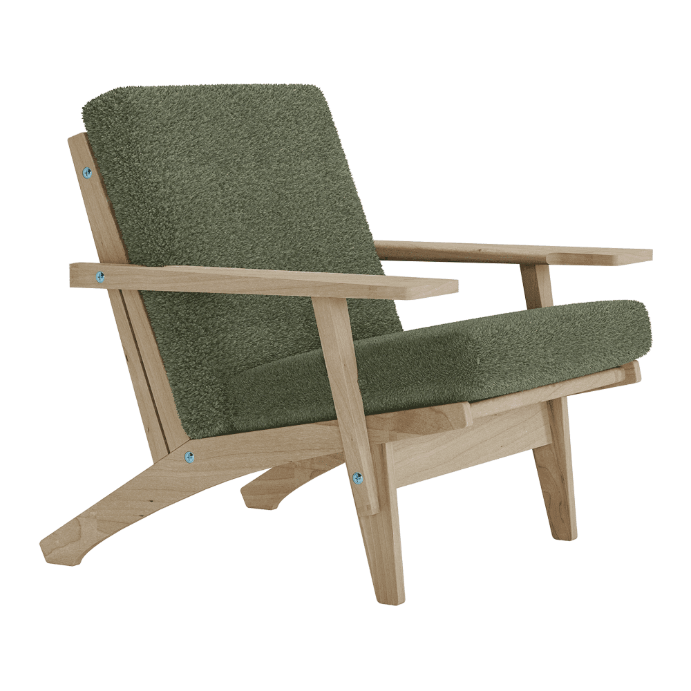 Bekijk afbeelding op volledig scherm Kussenset voor Wegner GE 370 in bouclé