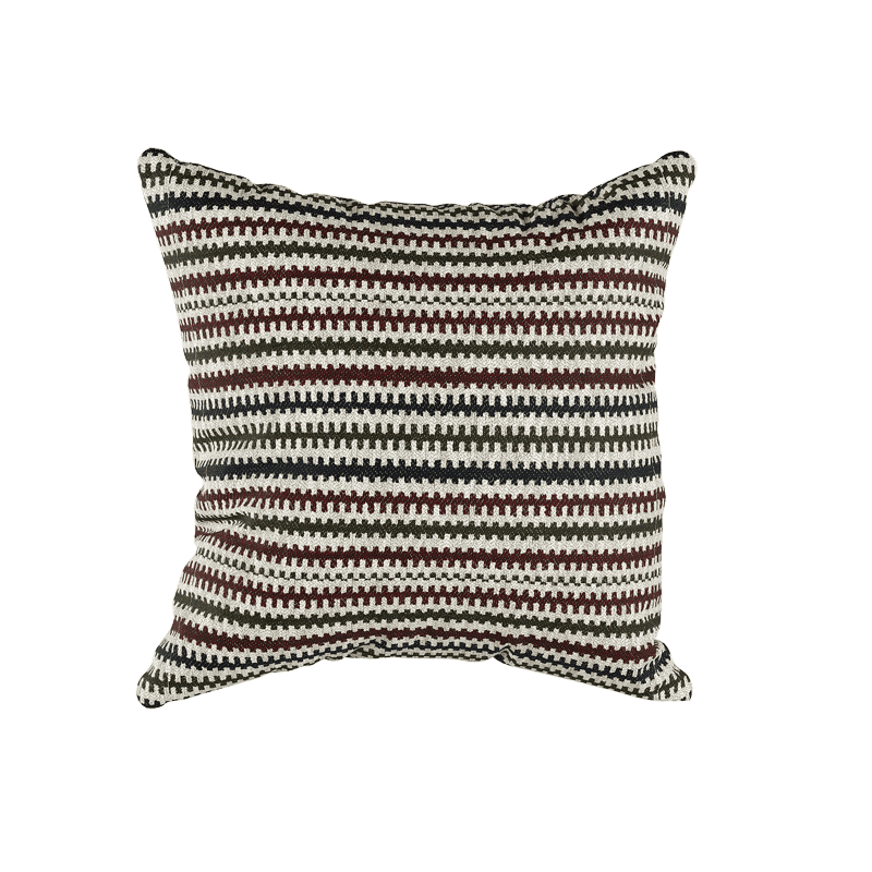 Bekijk afbeelding op volledig scherm Sierkussen op maat in bouclé-jacquard
