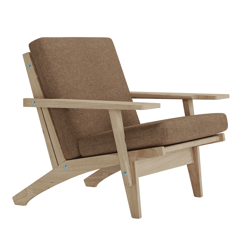 Voir l'image en plein écran Jeu de coussins pour Wegner GE 370 en laine