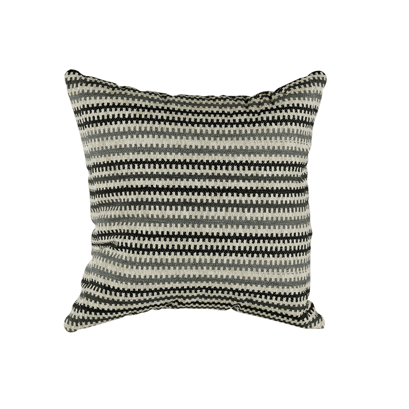 Bekijk afbeelding op volledig scherm Sierkussen op maat in bouclé-jacquard
