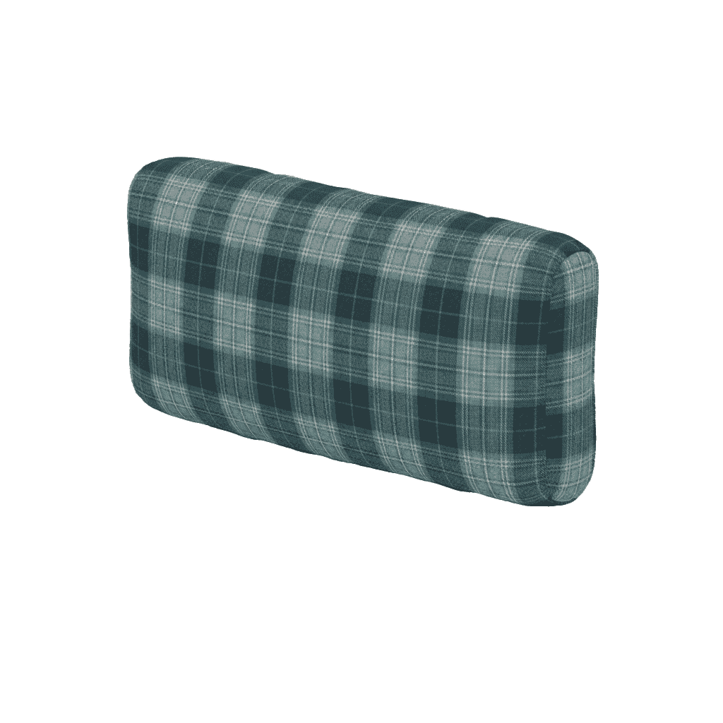 Voir l'image en plein écran Coussin de dossier souple sur mesure en laine à motifs