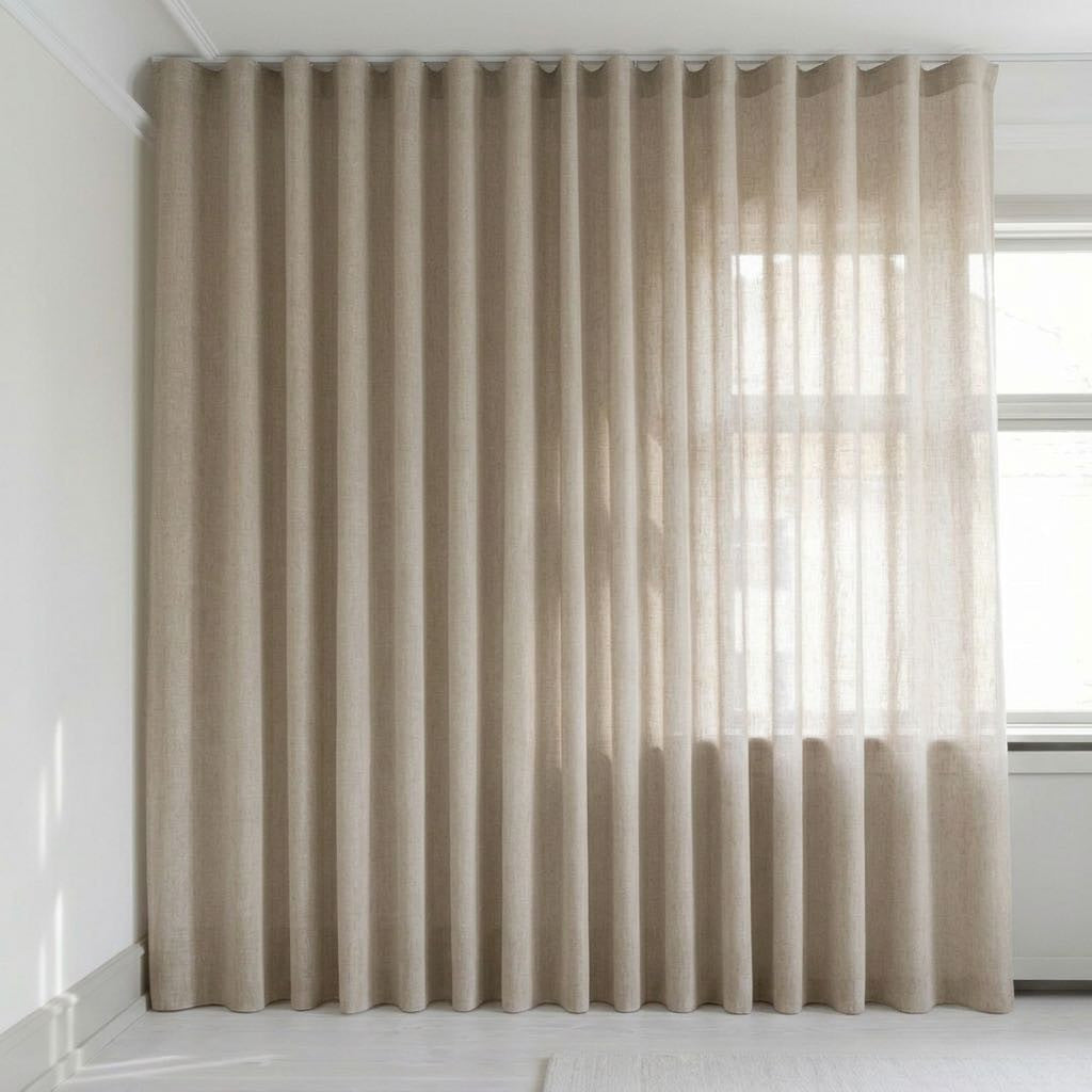 Voir l'image en plein écran Rideau transparent sur mesure – Suula