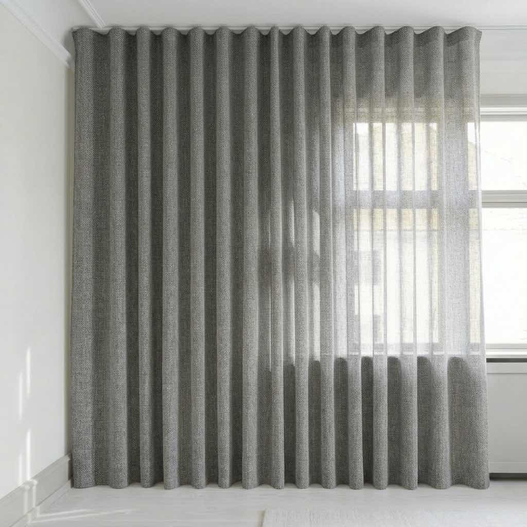 Voir l'image en plein écran Rideau transparent sur mesure – Suula