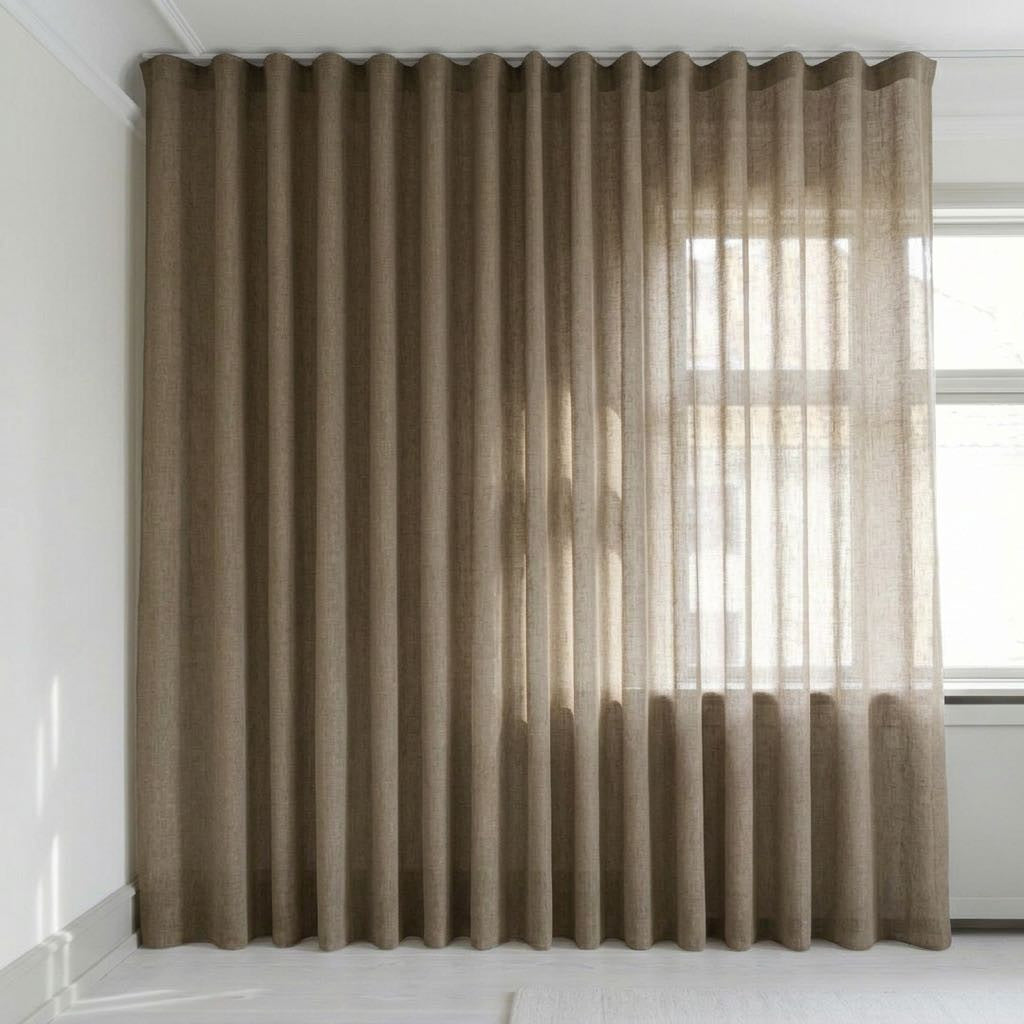 Voir l'image en plein écran Rideau transparent sur mesure – Suula