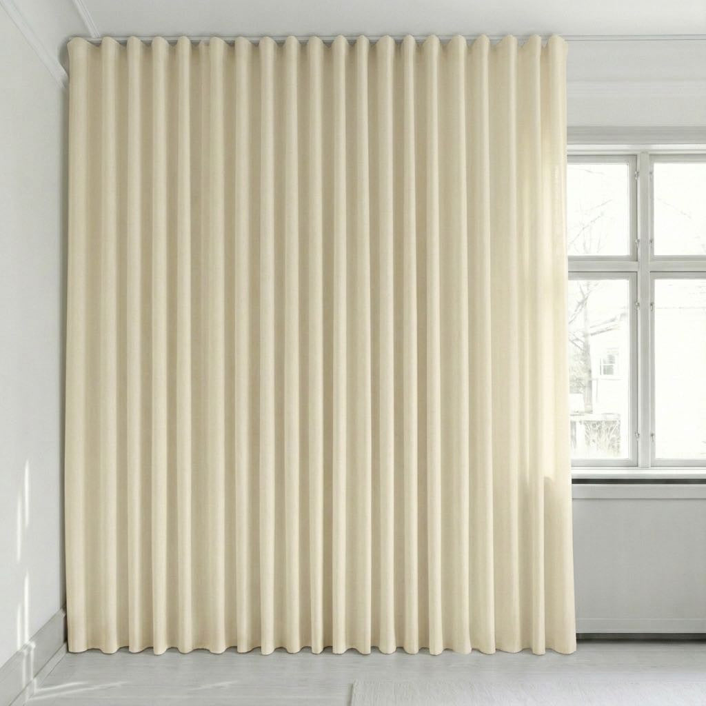 Voir l'image en plein écran Rideau semi-transparent sur mesure – Rina