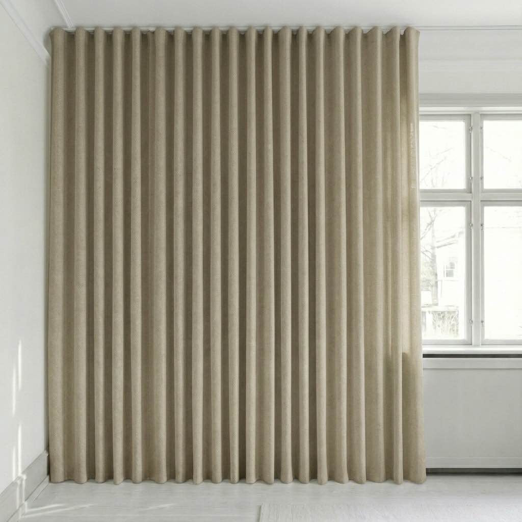 Voir l'image en plein écran Rideau semi-transparent sur mesure – Rina