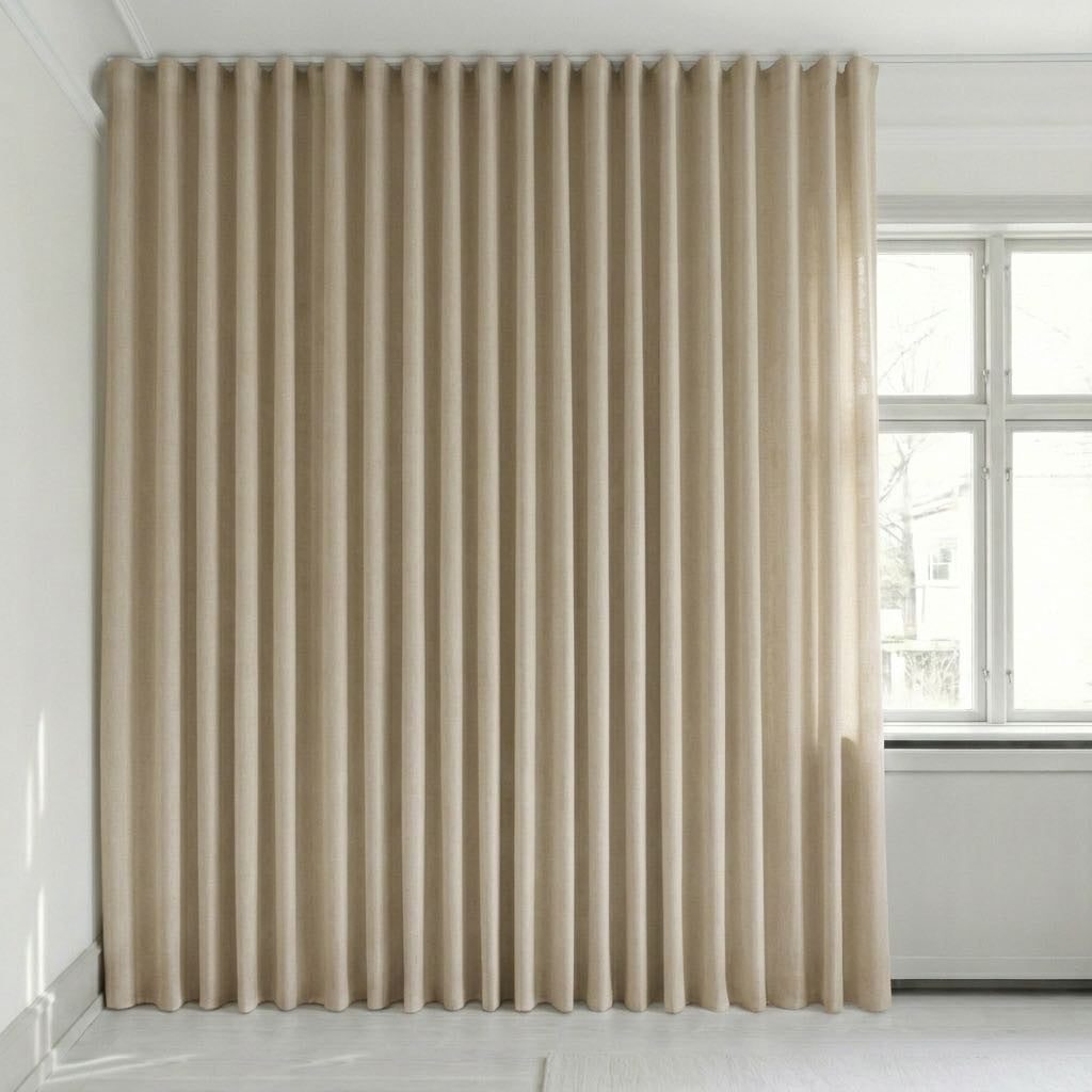 Voir l'image en plein écran Rideau semi-transparent sur mesure – Rina