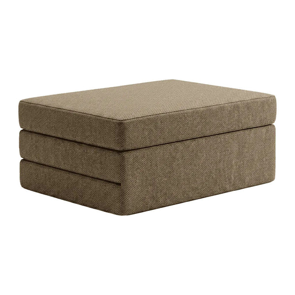 Vouwmatras op maat in wol - Naturel - S7001