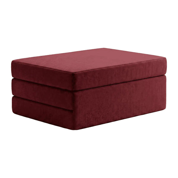 Vouwmatras op maat in velours - Vino - S6008