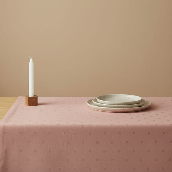 Damast tafelkleed - Grimpy pink - D1051.