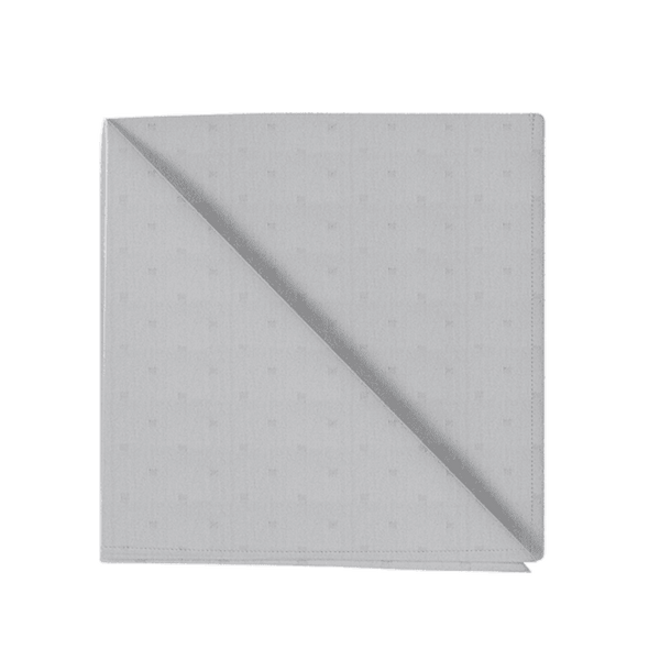 Damast Servet - White - D1050´