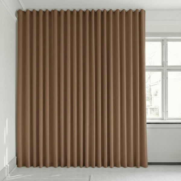 Rideau occultant sur mesure – Klint - Caramel - C3006