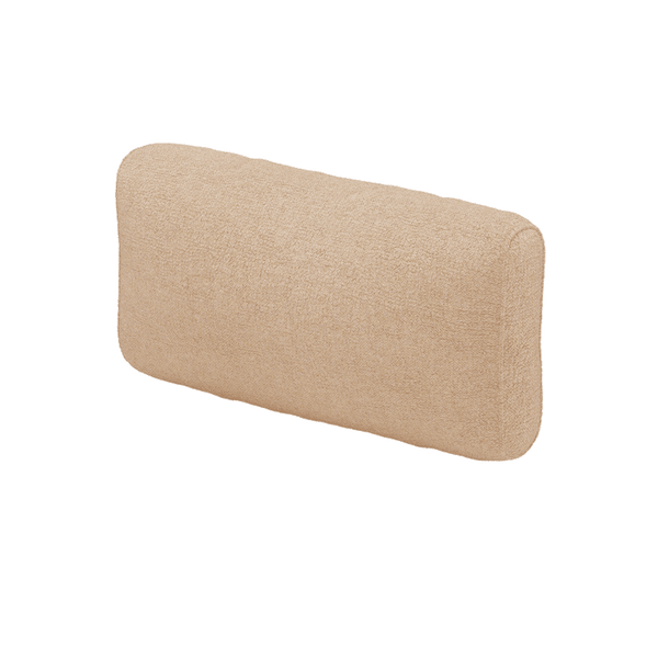 Zacht rugkussen op maat in wol - Cameo - S7017´