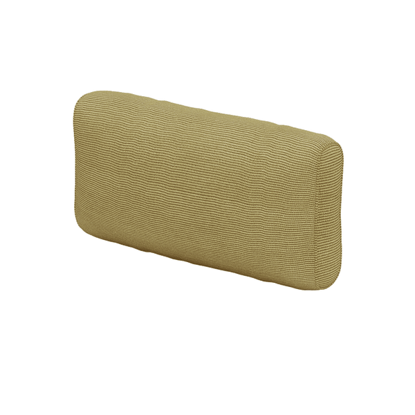 Zacht rugkussen op maat in Velvet - Sage - S2507`