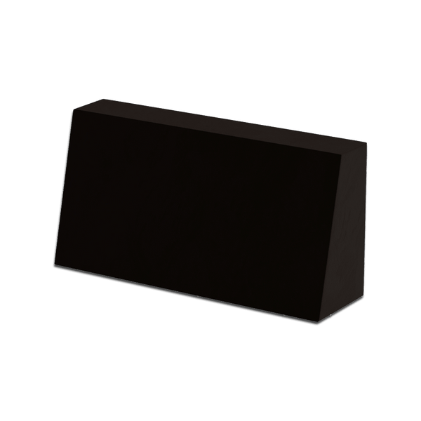 Rugkussen (schuine) - Black - S6014..