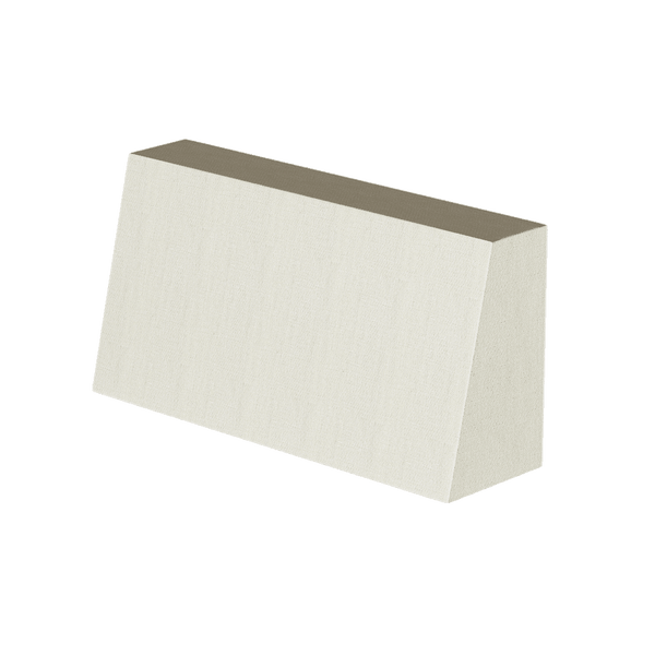 Rugkussen (schuine)' - Ivory - S4250