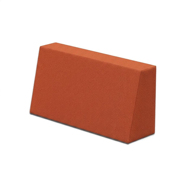 Rugkussen:(schuine) - Tangerine - S5214.
