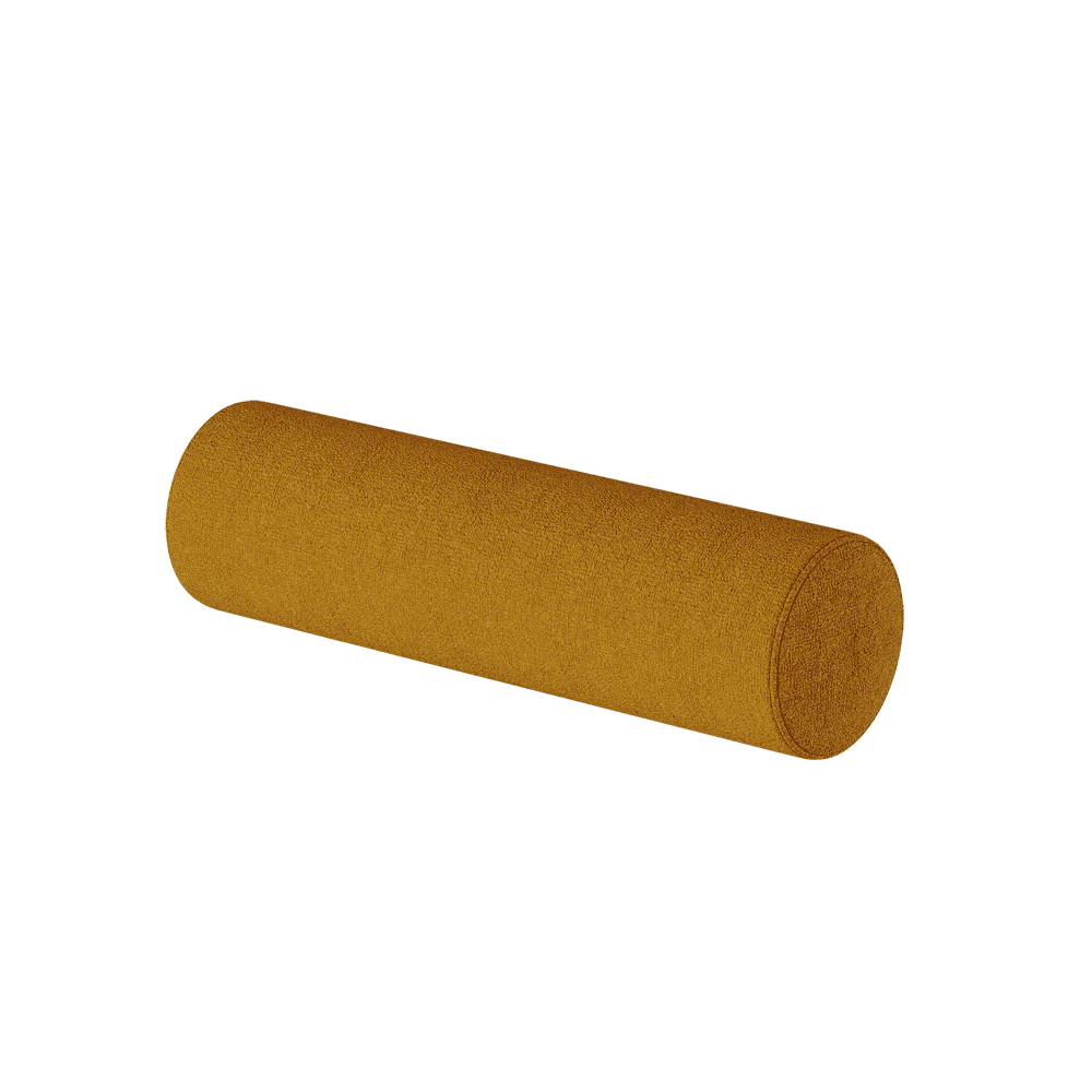 Coussin cylindrique sur mesure en laine