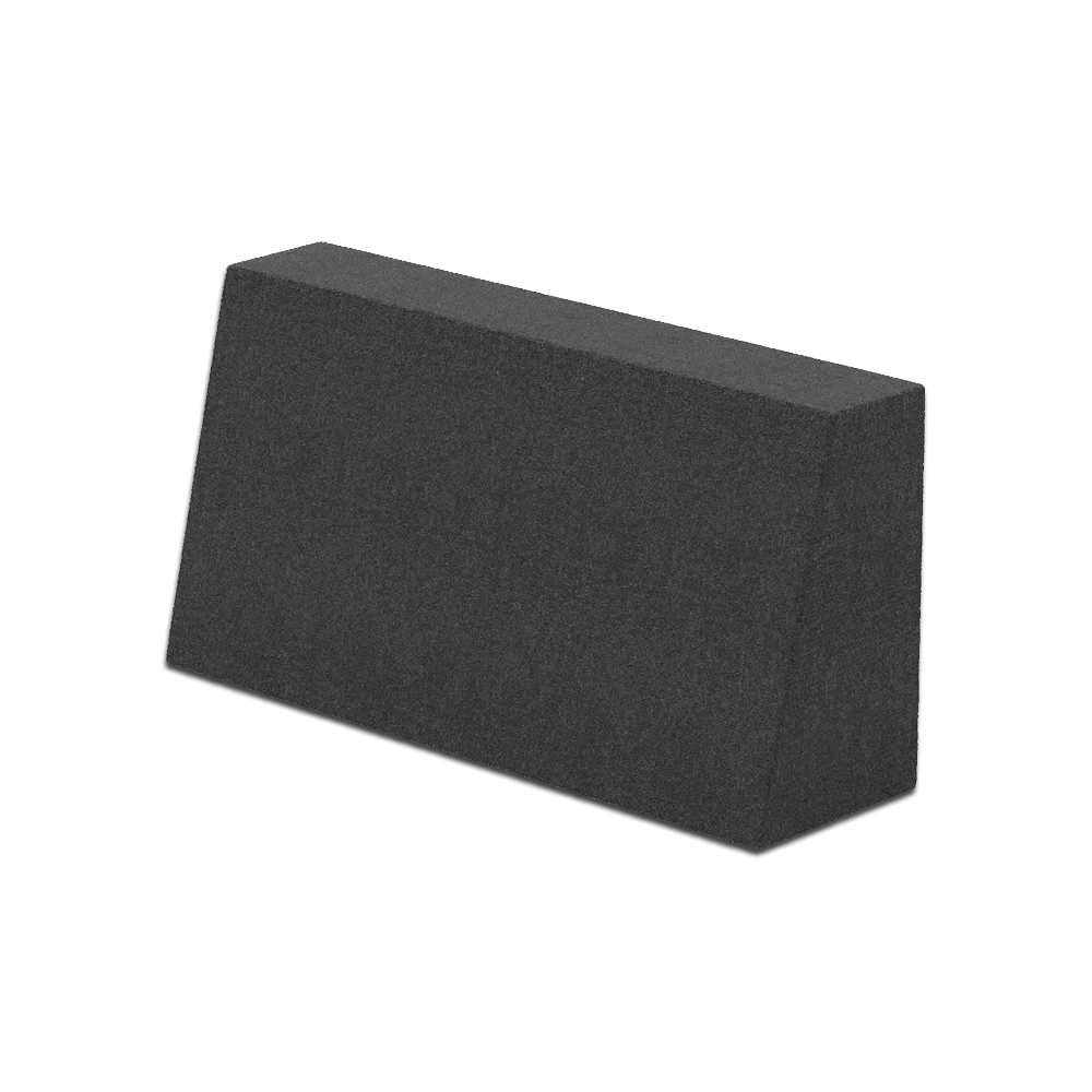 Coussin de dossier incliné sur mesure en laine