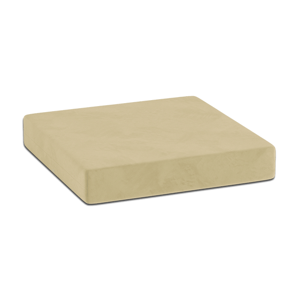 Sitzkissen nach Maß in Velours - Sand - S6002.