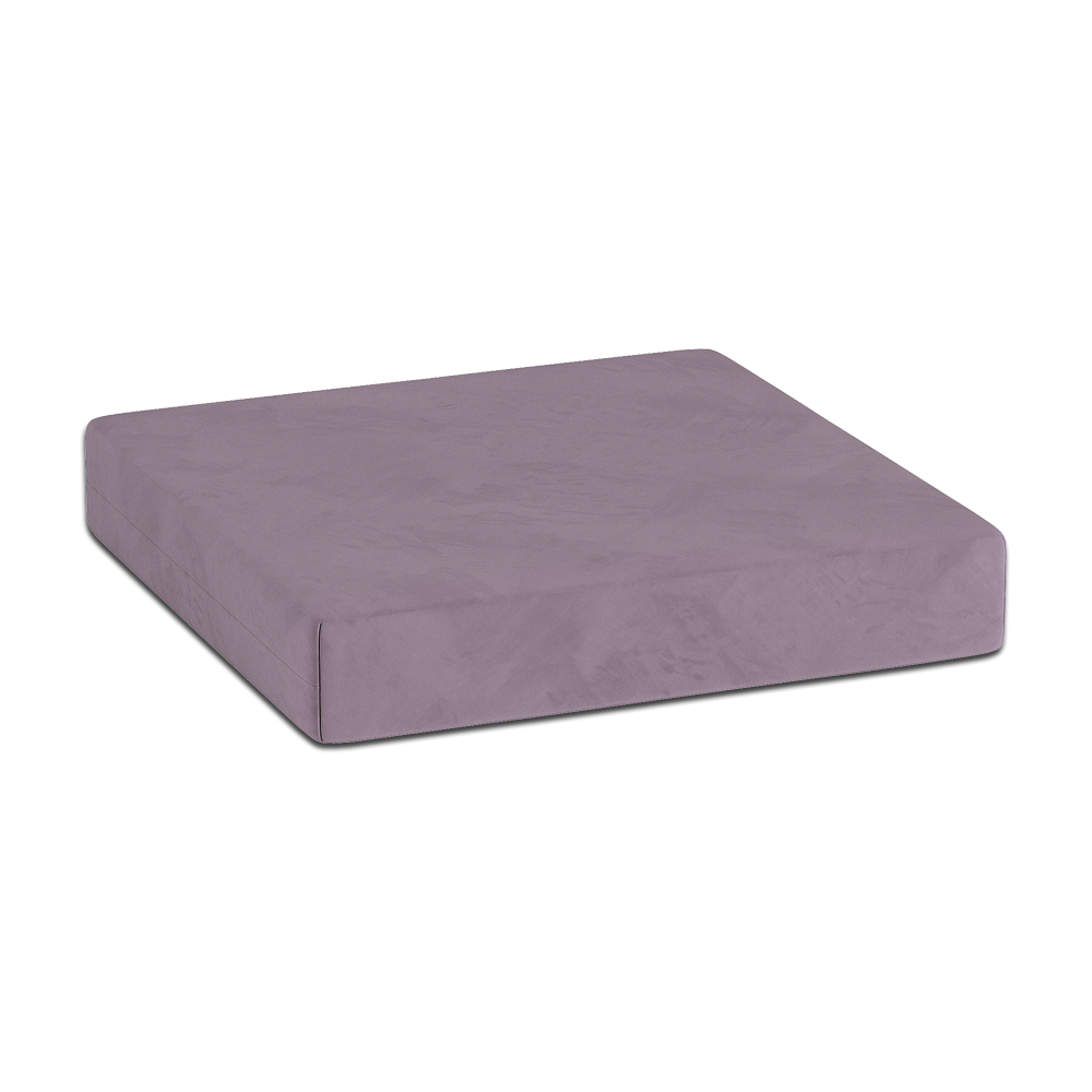 Coussin d'assise sur mesure en velours