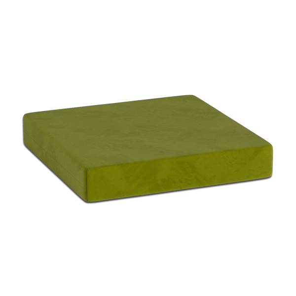 Sitzkissen nach Maß in Velours - Olive - S6020.