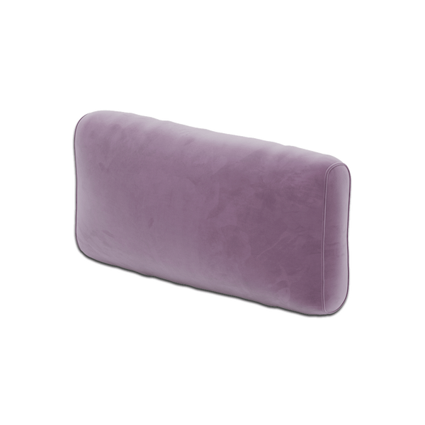 Coussin de dossier souple sur mesure en Velour - Grape. - S6007