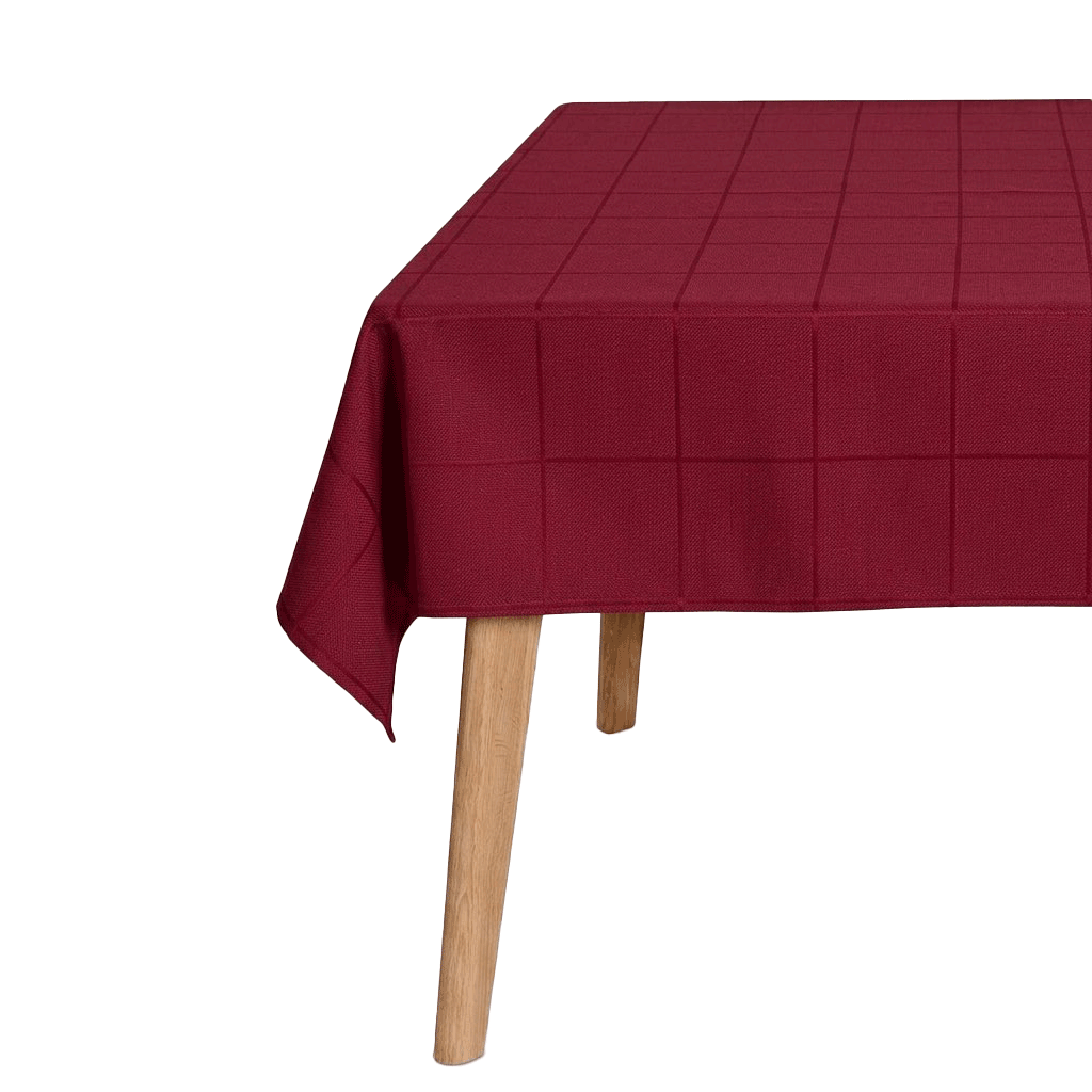 Katoenen tafelkleed.