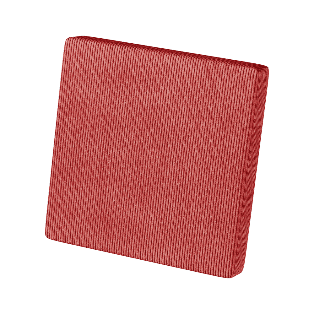 Coussin de dossier sur mesure en Velvet