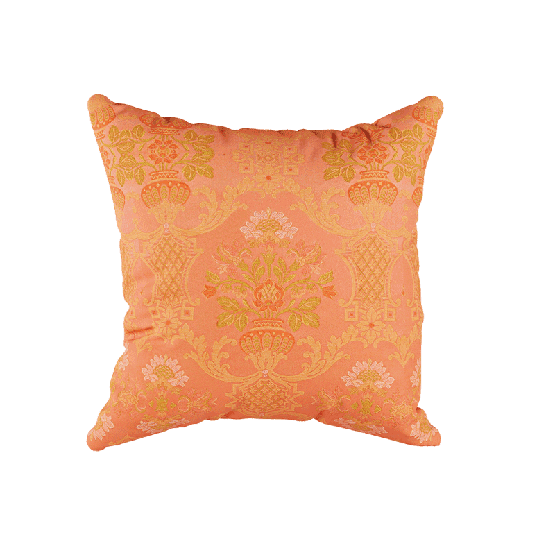 Coussin décoratif sur mesure en jacquard