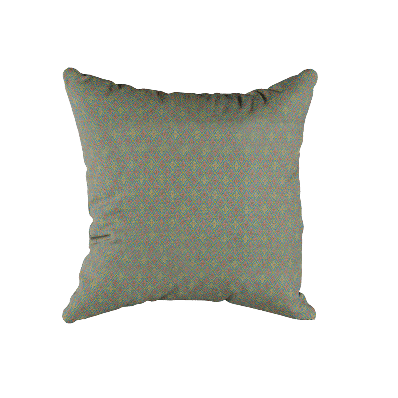 Coussin décoratif sur mesure en jacquard