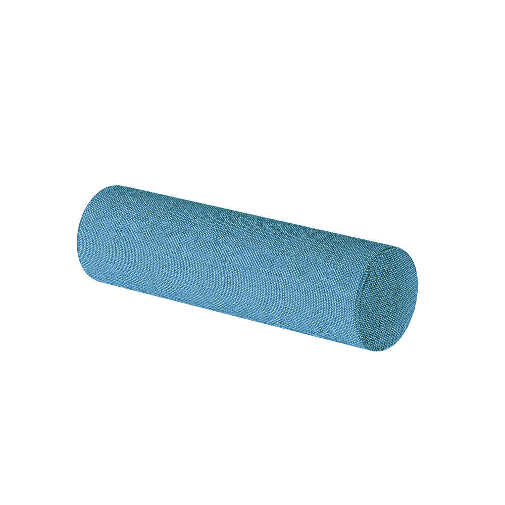Coussin cylindrique sur mesure en Cosy