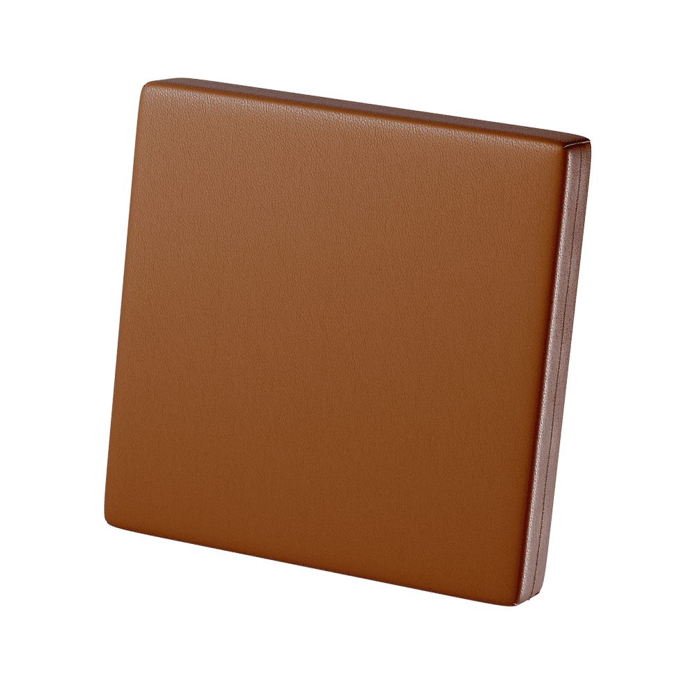 Coussin de dossier sur mesure en similicuir