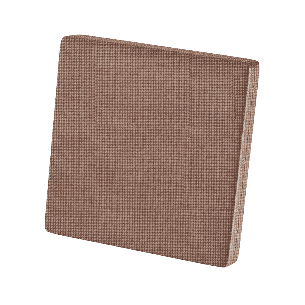 Coussin de dossier sur mesure en laine à motifs