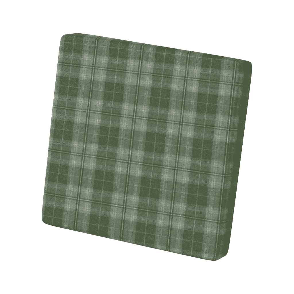 Coussin de dossier sur mesure en laine à motifs