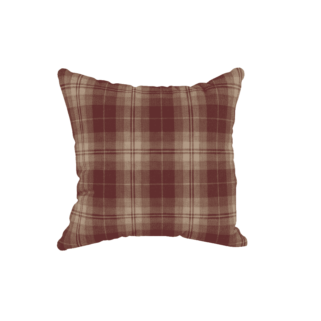Coussin décoratif sur mesure en laine à motifs
