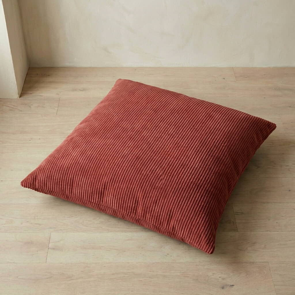 Vloerkussen op maat in Velvet