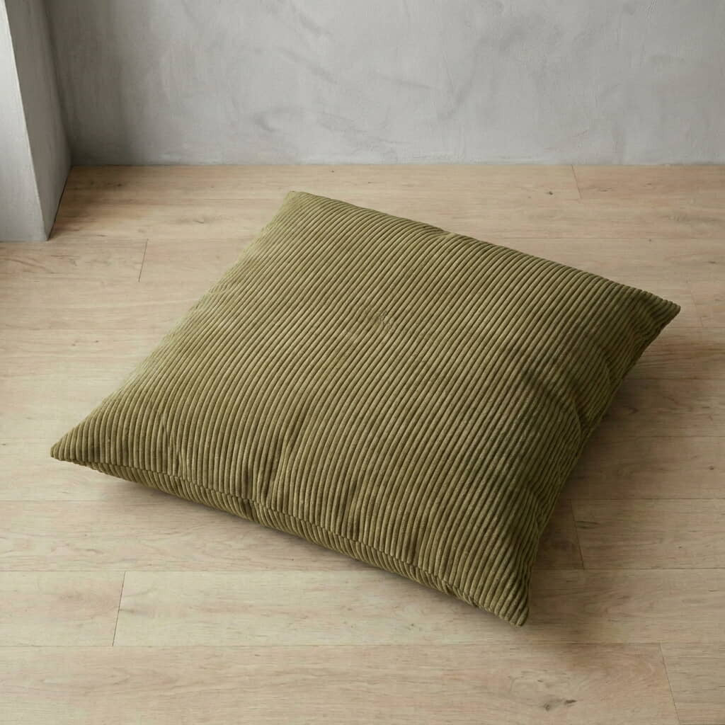 Coussin de sol sur mesure en Velvet