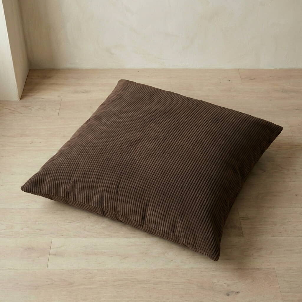 Vloerkussen op maat in Velvet