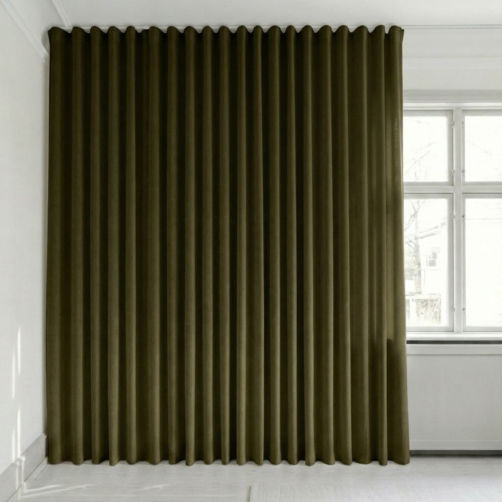 Rideau en velours sur mesure – Bris