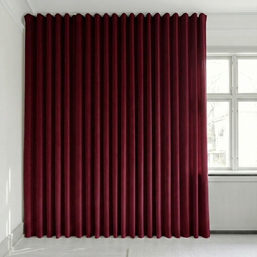 Rideau en velours sur mesure – Bris