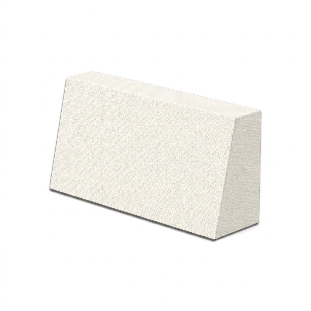 Schuin rugkussen op maat in Sunproof