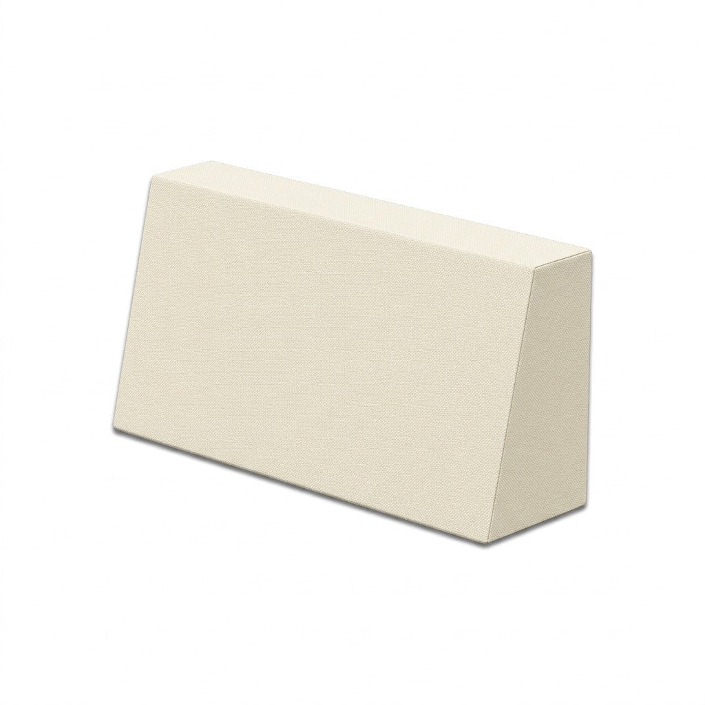 Coussin de dossier incliné sur mesure en Sunproof