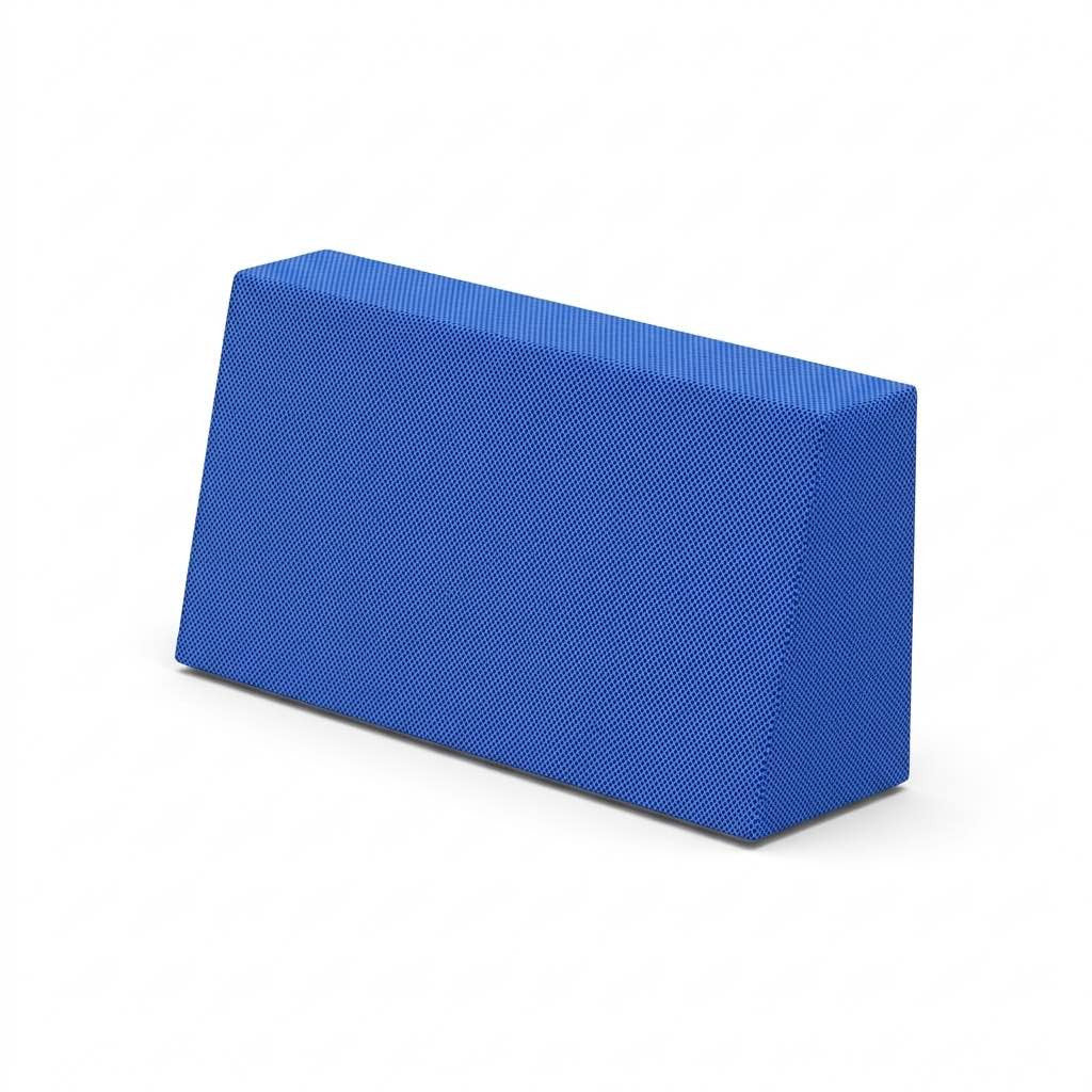Schuin rugkussen op maat in Sunproof